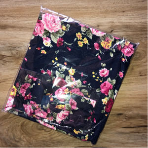 Galabloomer baby girl floral swaddle & headband set